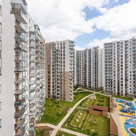 Stadion Apartment With Parking By Noclegi Renters Gdansk Exterior photo